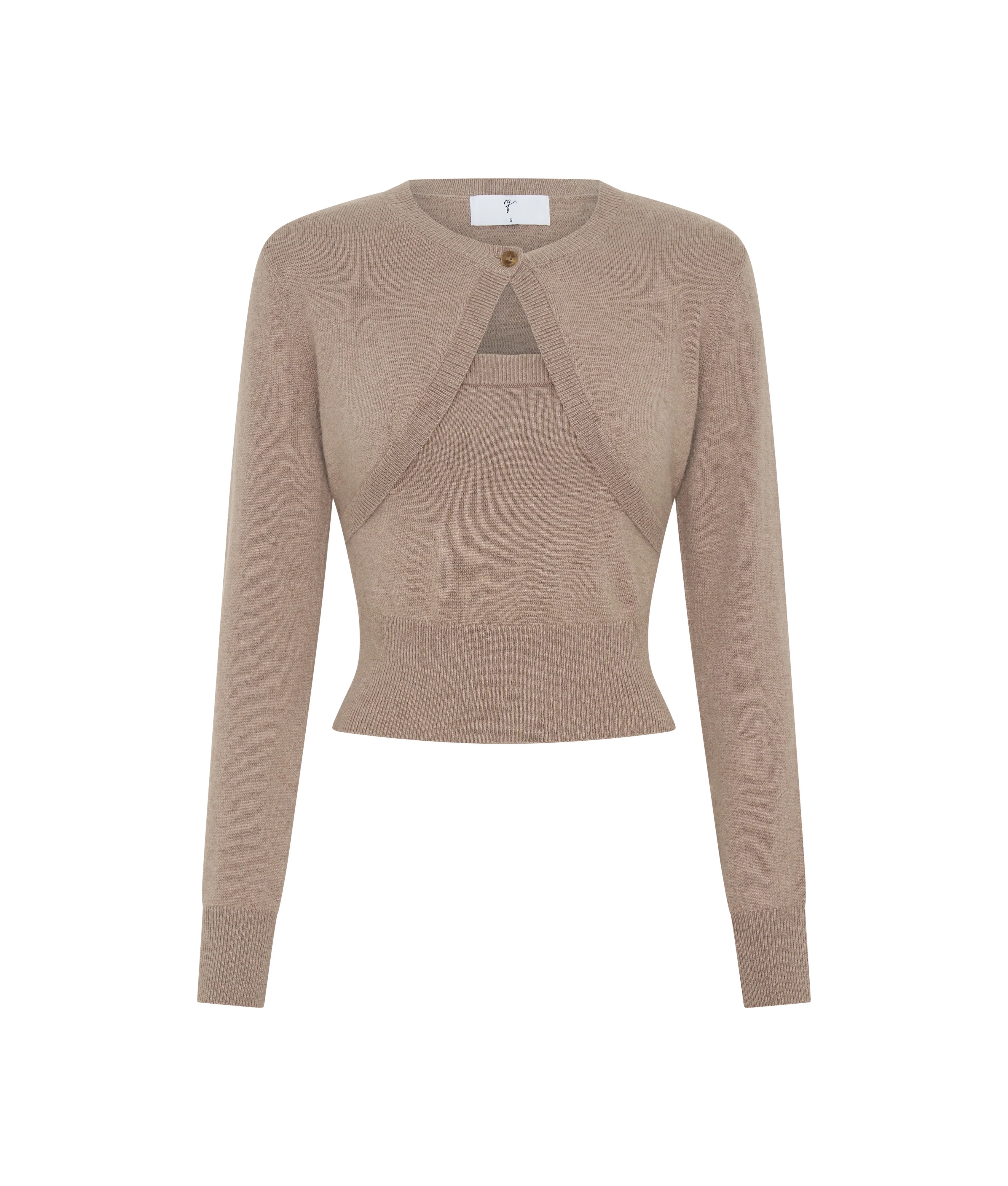 Mia Knit Set | Coffee - Image 3